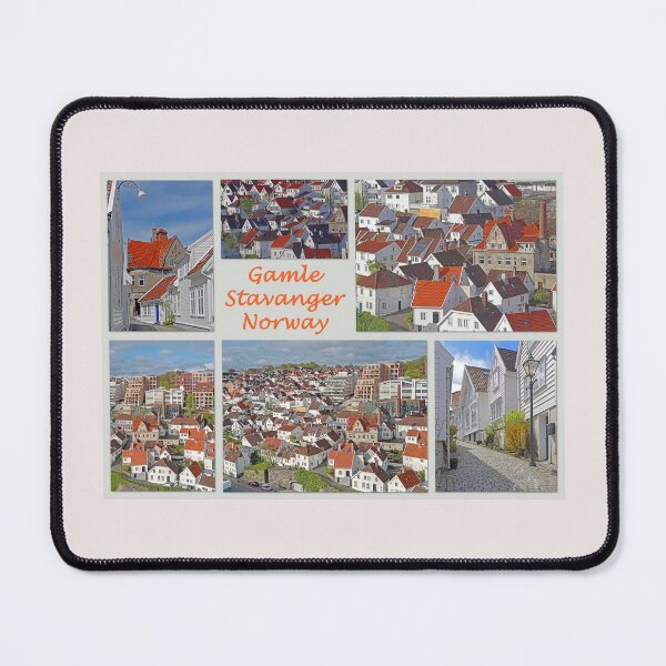 Item preview, Gamle Stavanger Collage designed and sold by RedHillDigital.