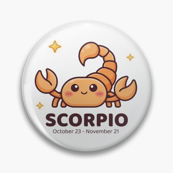 Item preview, Cute Scorpio Zodiac Scorpion Design | Scorpio Astrology Birthday Gift designed and sold by Cool-cat-art.