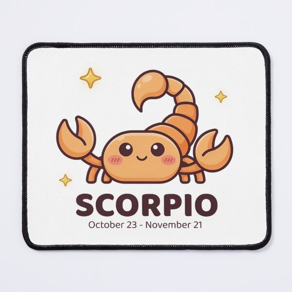 Item preview, Cute Scorpio Zodiac Scorpion Design | Scorpio Astrology Birthday Gift designed and sold by Cool-cat-art.