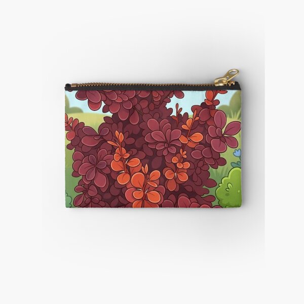 Item preview, Vibrant Red Barberry Bush Whimsical Garden Illustration designed and sold by AirCrayons27.