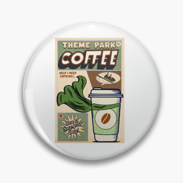 Aperçu de l'œuvre Café du parc d'attractions créée et vendue par ThemeShark.