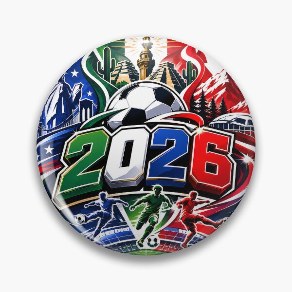 Item preview, Experience football this 2026! Let's celebrate the worldwide event taking place in the USA, also in Mexico and Canada (Ver. D15) designed and sold by ImagineThisOne.