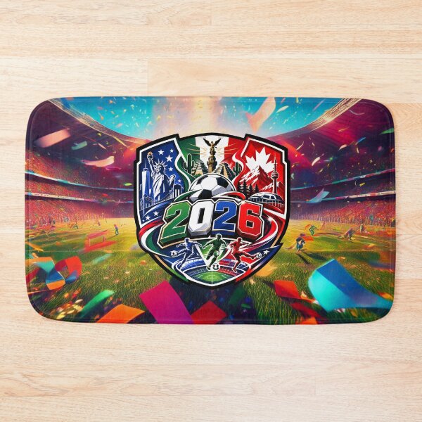 Item preview, Experience football this 2026! Let's celebrate the worldwide event taking place in the USA, also in Mexico and Canada (Ver. D15) designed and sold by ImagineThisOne.