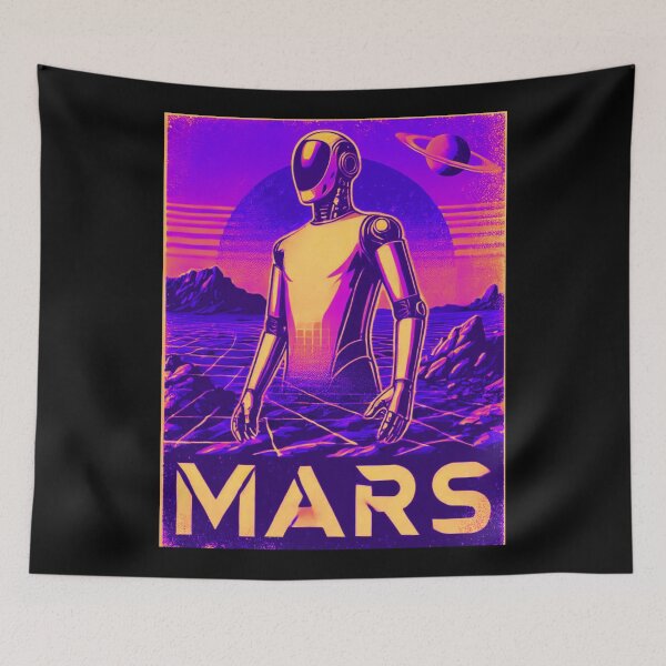 Item preview, SpaceX Starship Rocket Launch | Mars Mission Space Exploration Design designed and sold by TEEJAMBOREE.