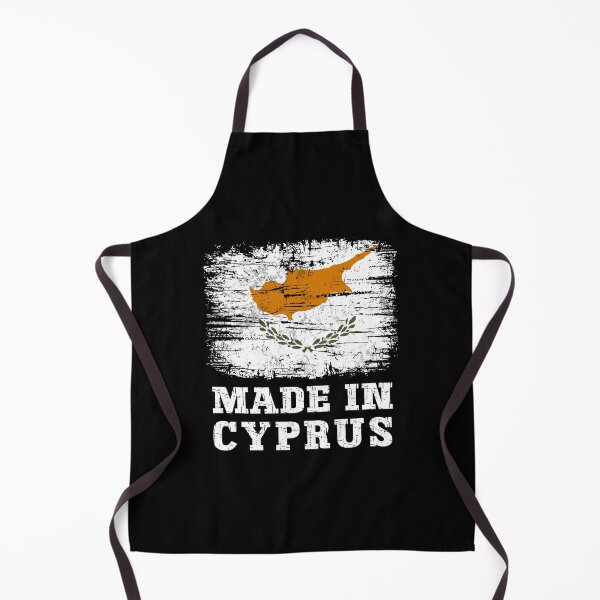 Item preview, Made in Cyprus Retro Distressed Cypriot Flag designed and sold by Dmetalx Art Apparel.
