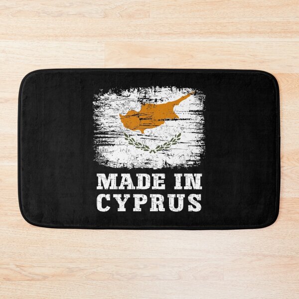 Item preview, Made in Cyprus Retro Distressed Cypriot Flag designed and sold by Dmetalx Art Apparel.