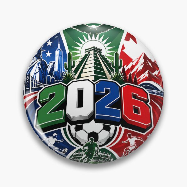 Item preview, Experience football this 2026! Let's celebrate the worldwide event taking place in the USA, also in Mexico and Canada (Ver. D14) designed and sold by ImagineThisOne.