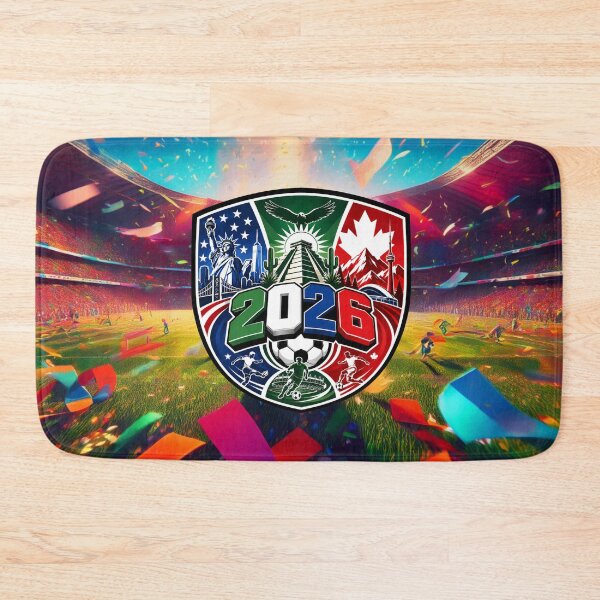 Item preview, Experience football this 2026! Let's celebrate the worldwide event taking place in the USA, also in Mexico and Canada (Ver. D14) designed and sold by ImagineThisOne.