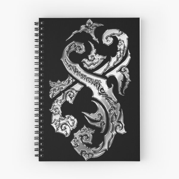 Item preview, Symmetrical Tribal Sigil – Dark Ornamental Symbol (chrome) designed and sold by JFOdesign.