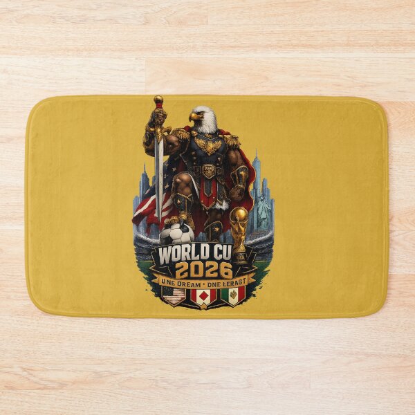 Item preview, Eagle Warrior World Cup 2026 | One Dream One Legacy Football Fan Design designed and sold by mr.bardook.