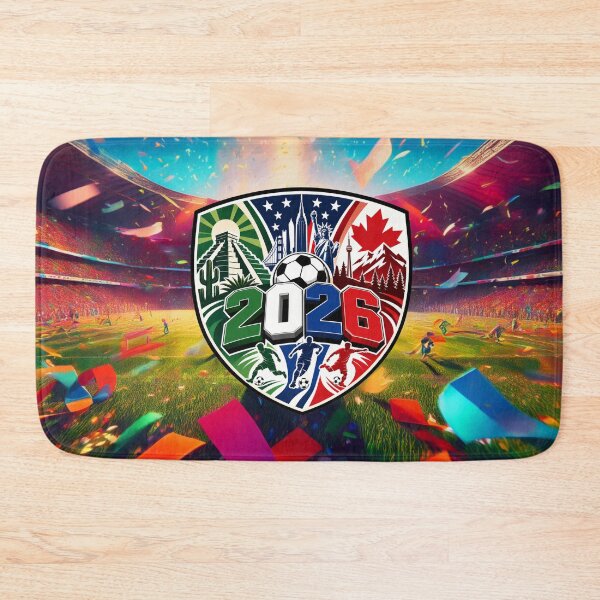 Item preview, Experience football this 2026! Let's celebrate the worldwide event taking place in the USA, also in Mexico and Canada (Ver. D13) designed and sold by ImagineThisOne.