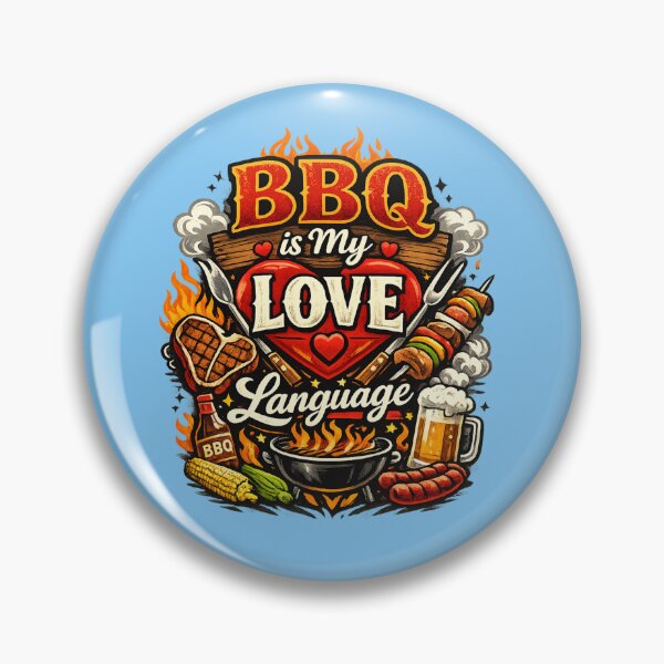 Item preview, BBQ Is My Love Language | Funny Grilling Shirt for BBQ Lovers  designed and sold by GIMO17.