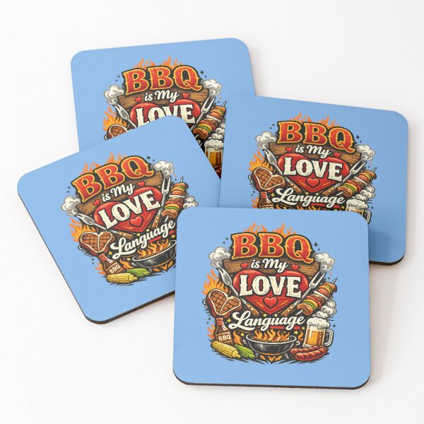 Item preview, BBQ Is My Love Language | Funny Grilling Shirt for BBQ Lovers  designed and sold by GIMO17.