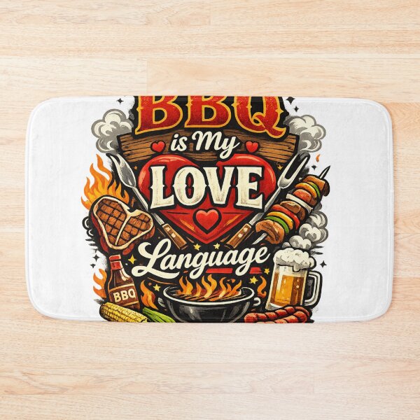 Item preview, BBQ Is My Love Language | Funny Grilling Shirt for BBQ Lovers  designed and sold by GIMO17.