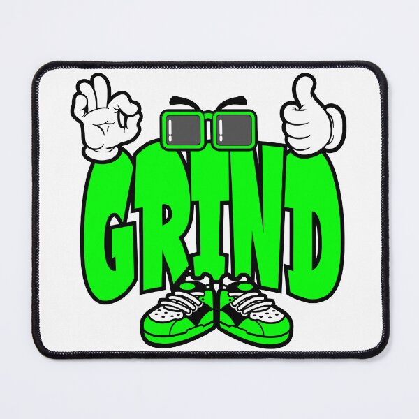 Item preview, Grind – Motivational Cartoon Character Bold Retro Design Gift for Students designed and sold by NFTWords.