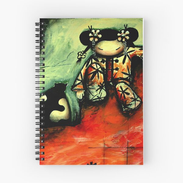 Item preview, Girl on Red Wall designed and sold by Karin Taylor.