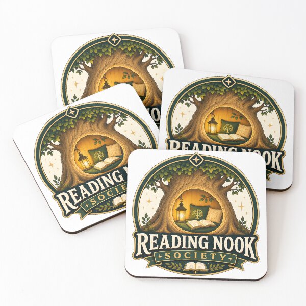 Item preview, Reading Nook Society – Cozy Book Lover Reading Retreat Design designed and sold by Digital Culture Studio.