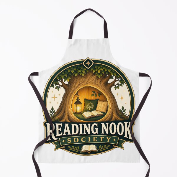 Item preview, Reading Nook Society – Cozy Book Lover Reading Retreat Design designed and sold by Digital Culture Studio.