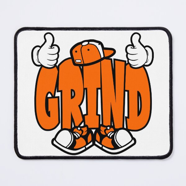 Item preview, Grind – Motivational Cartoon Character Bold Retro Design Gift for Students designed and sold by NFTWords.