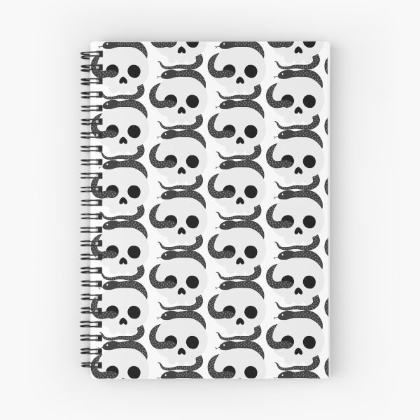 Item preview, Spooky Snake in a Skull designed and sold by Design-by-Steph.