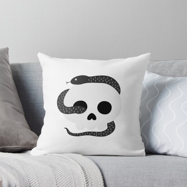 Item preview, Spooky Snake in a Skull designed and sold by Design-by-Steph.