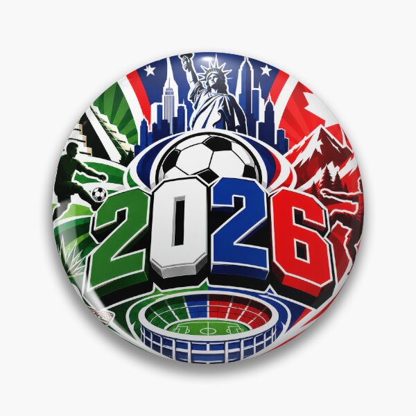 Item preview, Experience football this 2026! Let's celebrate the worldwide event taking place in the USA, also in Mexico and Canada (Ver. D12) designed and sold by ImagineThisOne.