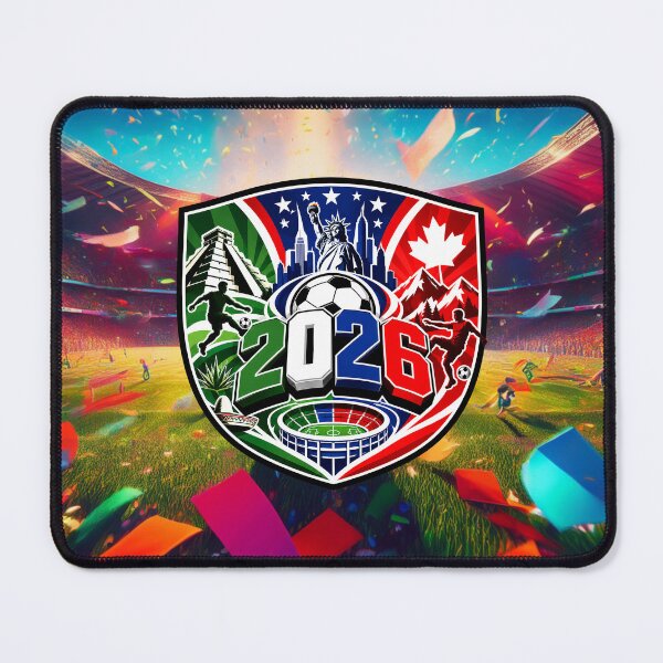 Item preview, Experience football this 2026! Let's celebrate the worldwide event taking place in the USA, also in Mexico and Canada (Ver. D12) designed and sold by ImagineThisOne.
