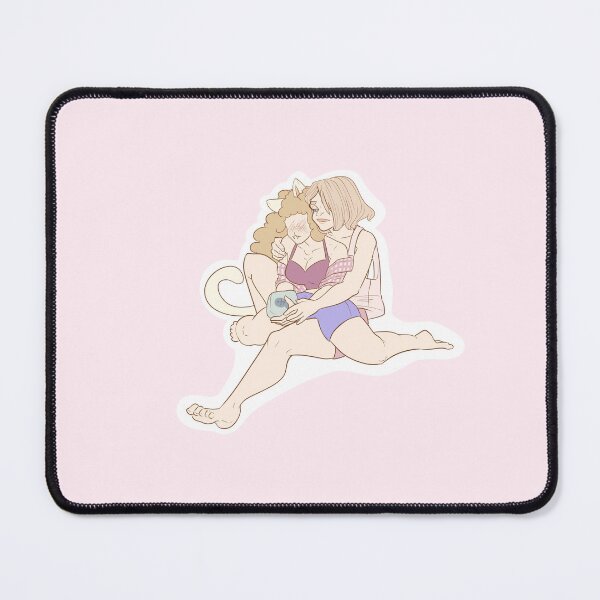 Item preview, Human woman flirts with a catgirl designed and sold by Obelis.