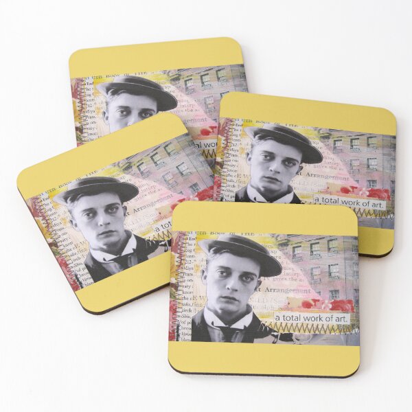 Item preview, A Total Work of Art (Buster Keaton) designed and sold by collageDP.