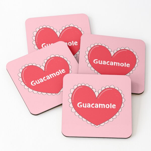 Item preview, My One True Love, Guacamole Valentine designed and sold by yellowflowerhut.
