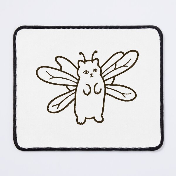 Item preview, fairy cat designed and sold by QuirkyCritterCo.