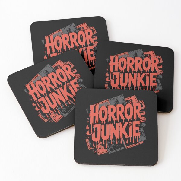 Item preview, Horror Junkie Gift for Horror Fan Film Reel Lover designed and sold by Say It With Ink.