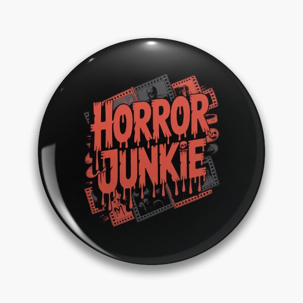 Item preview, Horror Junkie Gift for Horror Fan Film Reel Lover designed and sold by Say It With Ink.