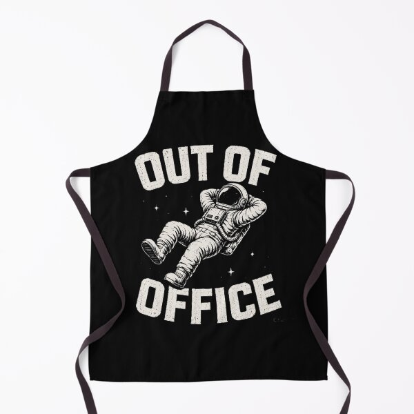 Item preview, Out of Office Astronaut Funny Space T-Shirt designed and sold by BlackBoneArt.