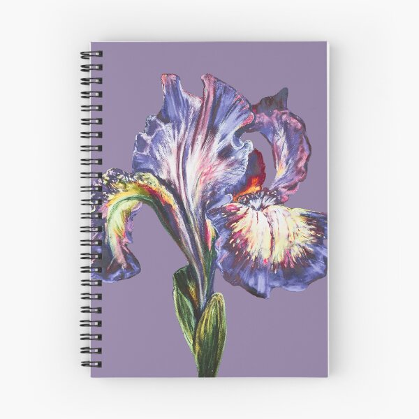 Aperçu de l'œuvre L’Iris mauve violèt créée et vendue par Mevissart.