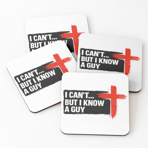 Item preview, Jesus Has It Covered | I Can't But I Know A Guy designed and sold by Shirtely.
