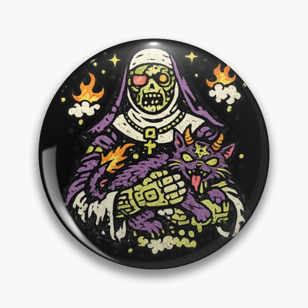 Item preview, Cyber Zombie Nun designed and sold by PerlowskiArt.