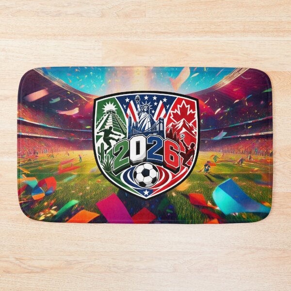 Item preview, Experience football this 2026! Let's celebrate the worldwide event taking place in the USA, also in Mexico and Canada (Ver. D11) designed and sold by ImagineThisOne.
