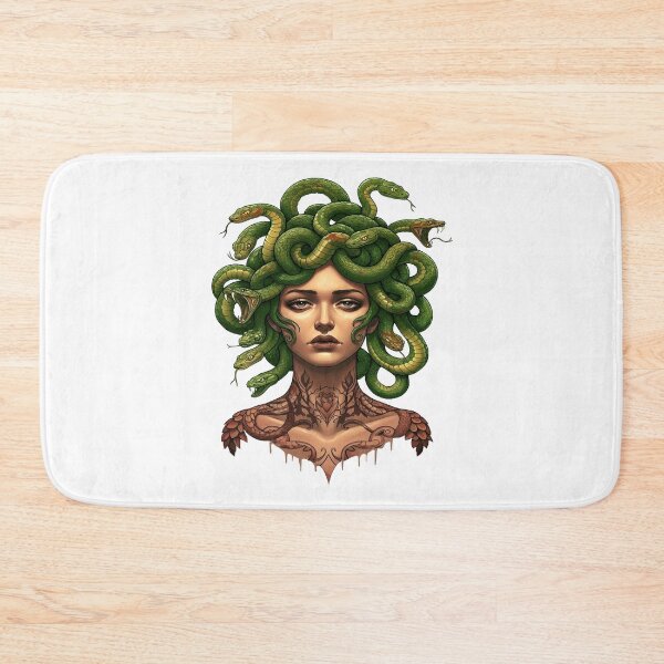 Item preview, Medusa Snake Lady Greek Mythology designed and sold by Atteestude.