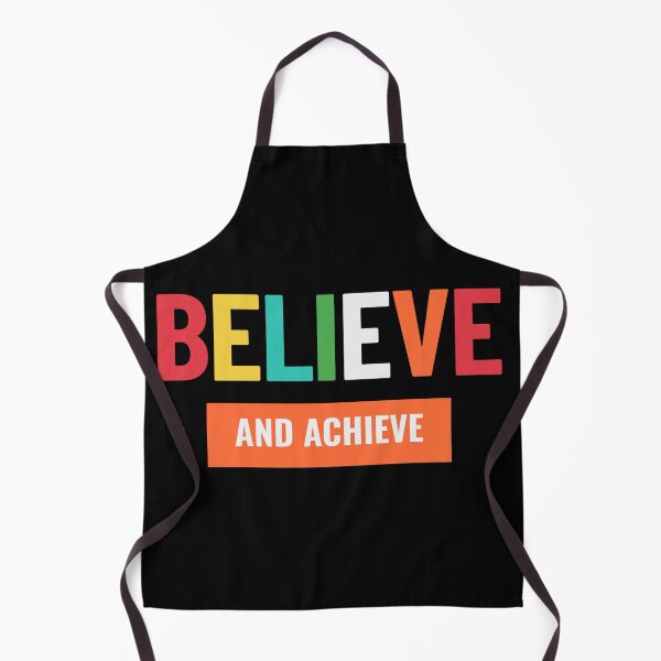 Item preview, Believe and Achieve - Colorful Motivational Typography Design designed and sold by No Excuses .