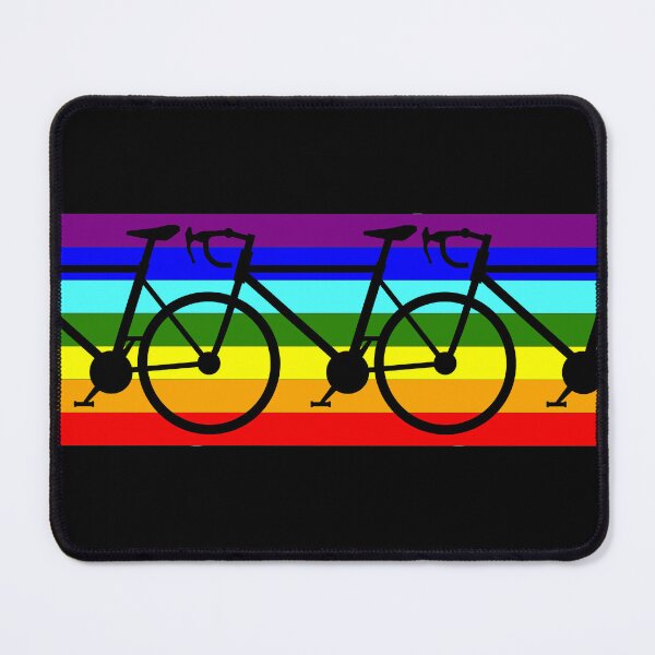 Item preview, Biciclette Ciclismo Arcobaleno Vintage – Silhouette Bici Sport Rainbow designed and sold by rikyfreestyle.
