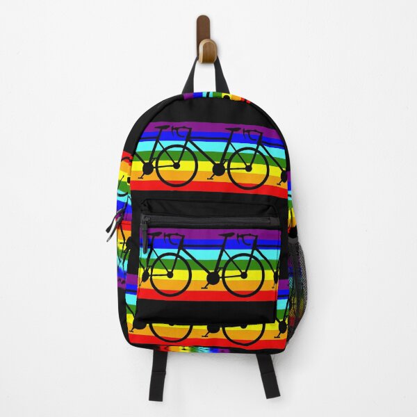 Item preview, Biciclette Ciclismo Arcobaleno Vintage – Silhouette Bici Sport Rainbow designed and sold by rikyfreestyle.