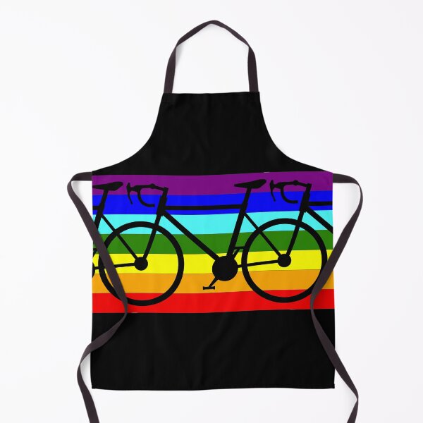 Item preview, Biciclette Ciclismo Arcobaleno Vintage – Silhouette Bici Sport Rainbow designed and sold by rikyfreestyle.