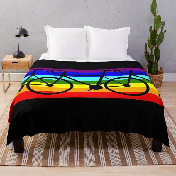 Item preview, Biciclette Ciclismo Arcobaleno Vintage – Silhouette Bici Sport Rainbow designed and sold by rikyfreestyle.