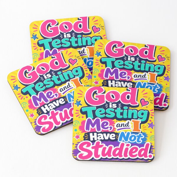 Item preview, God is Testing Me and I Have Not Studied designed and sold by Darke Creations.