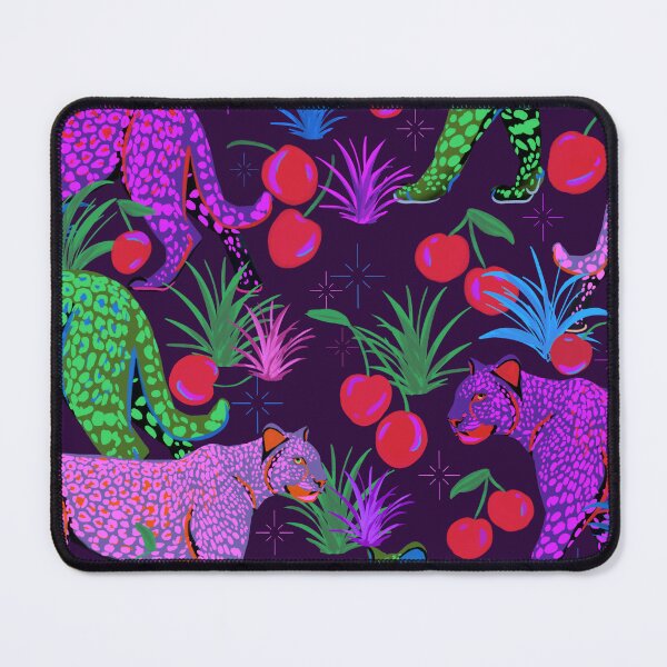 Item preview, Cherry Cheetah Prowl Purple designed and sold by Lacey Stonesifer.