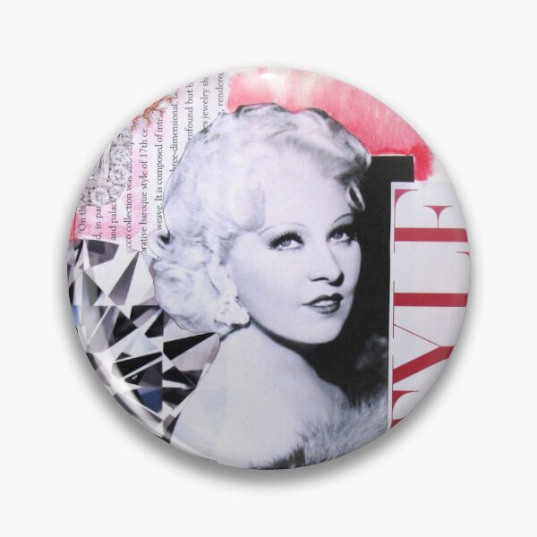 Artikelvorschau, Mae West Collage entworfen und verkauft von collageDP.
