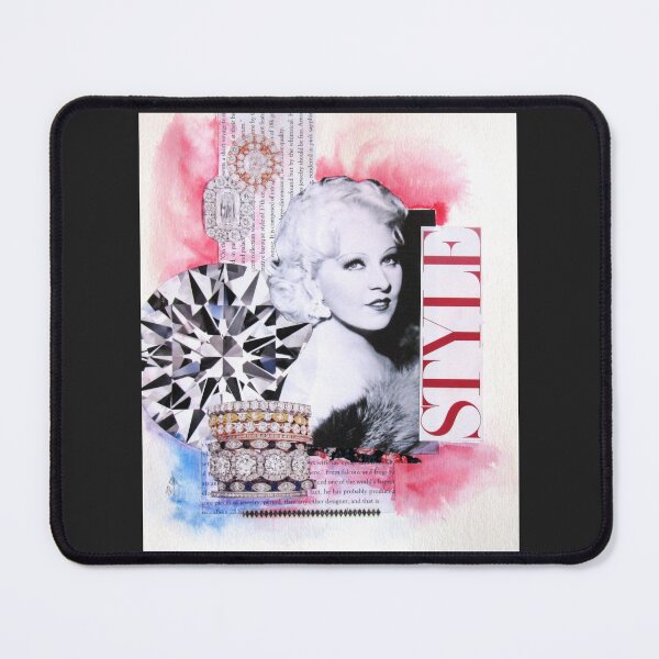 Item preview, Mae West Collage designed and sold by collageDP.