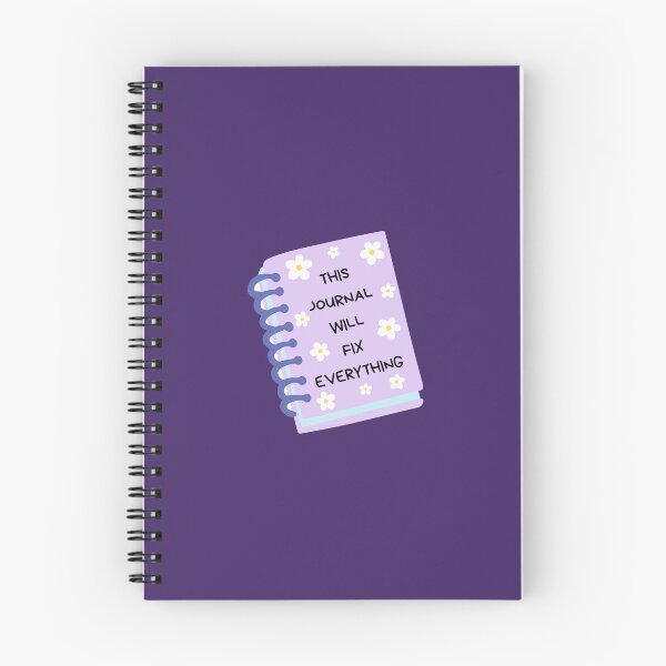 Item preview, This Journal Will Fix Everything designed and sold by HuesMeows.
