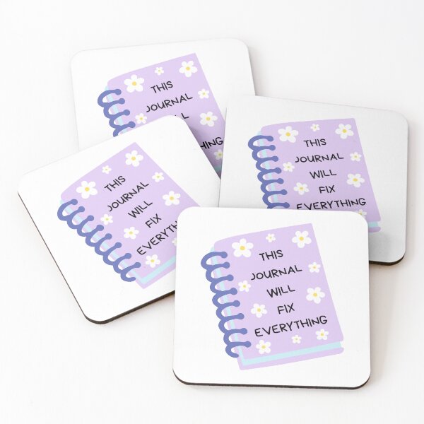 Item preview, This Journal Will Fix Everything designed and sold by HuesMeows.
